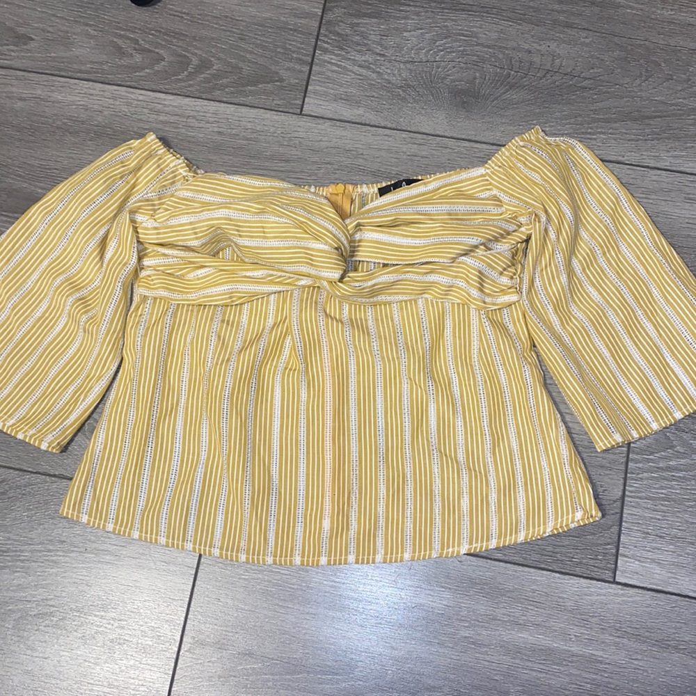 Lulus off the shoulder top